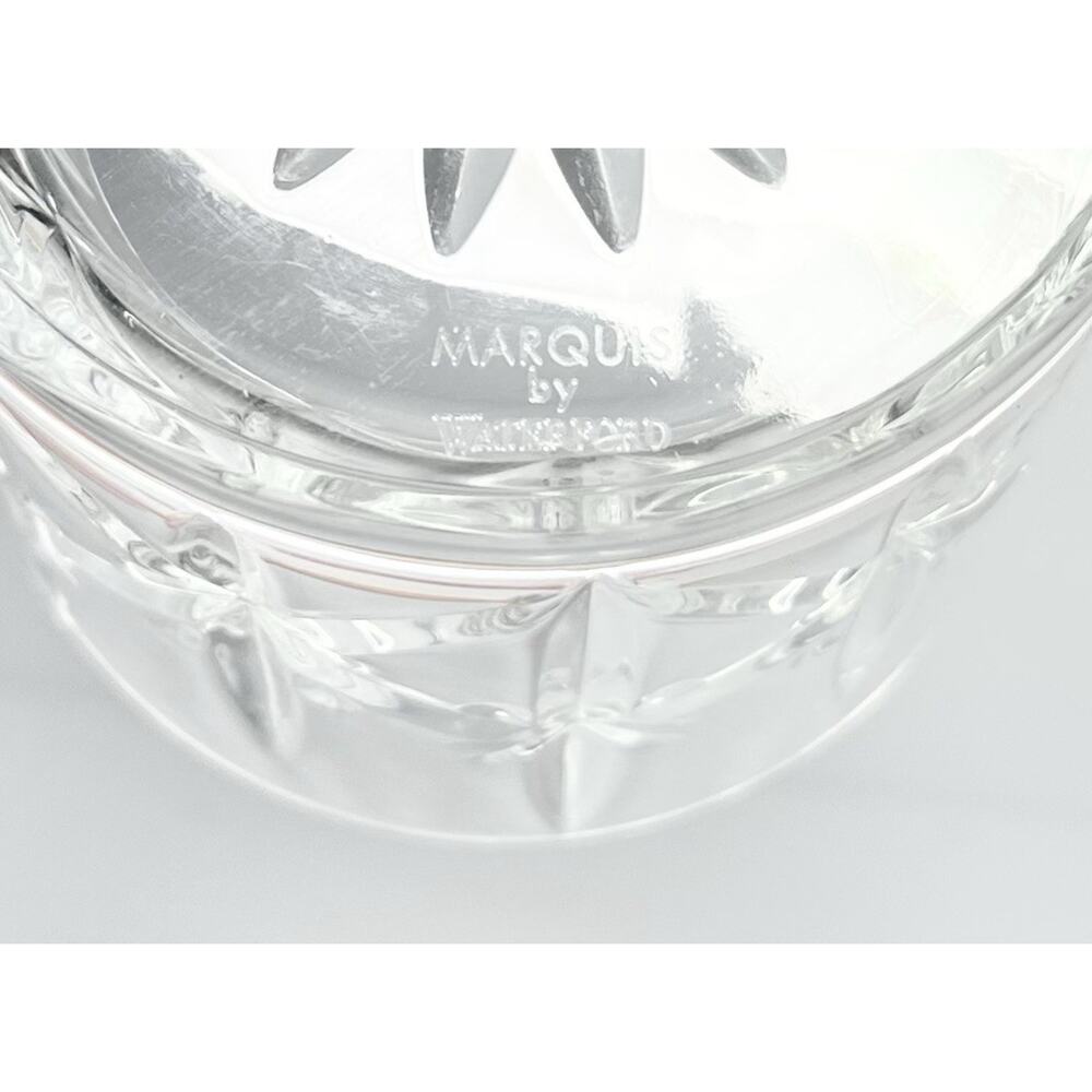 Waterford (Marquis) Sparkle” 5 Crystal Double Old Fashioned Glasses 3 3/4” 12oz - Picture 8 of 8